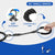 Tangle-Free Double Dog Leash with 360° Swivel | Shock-Absorbing Reflective Bungee Leash